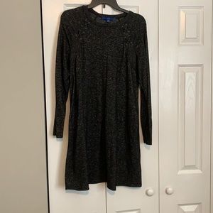 Dark Gray Sweater Dress
